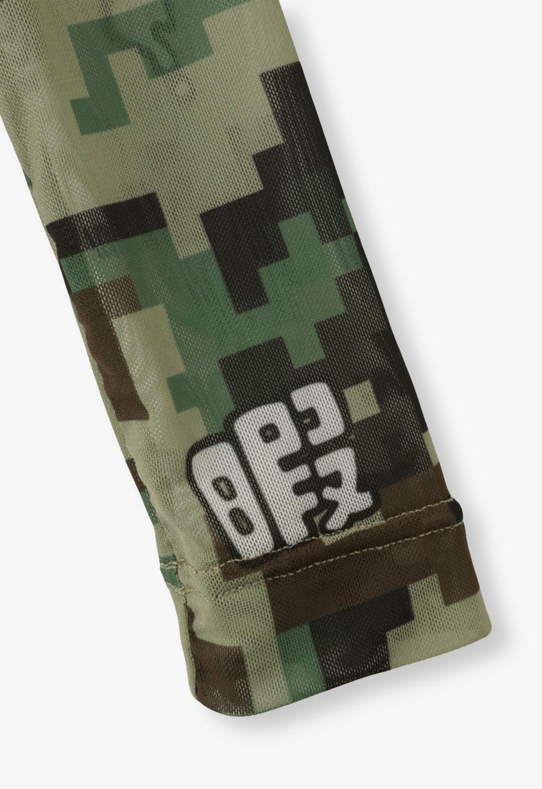 TERA Tweet CAMO Mesh Top