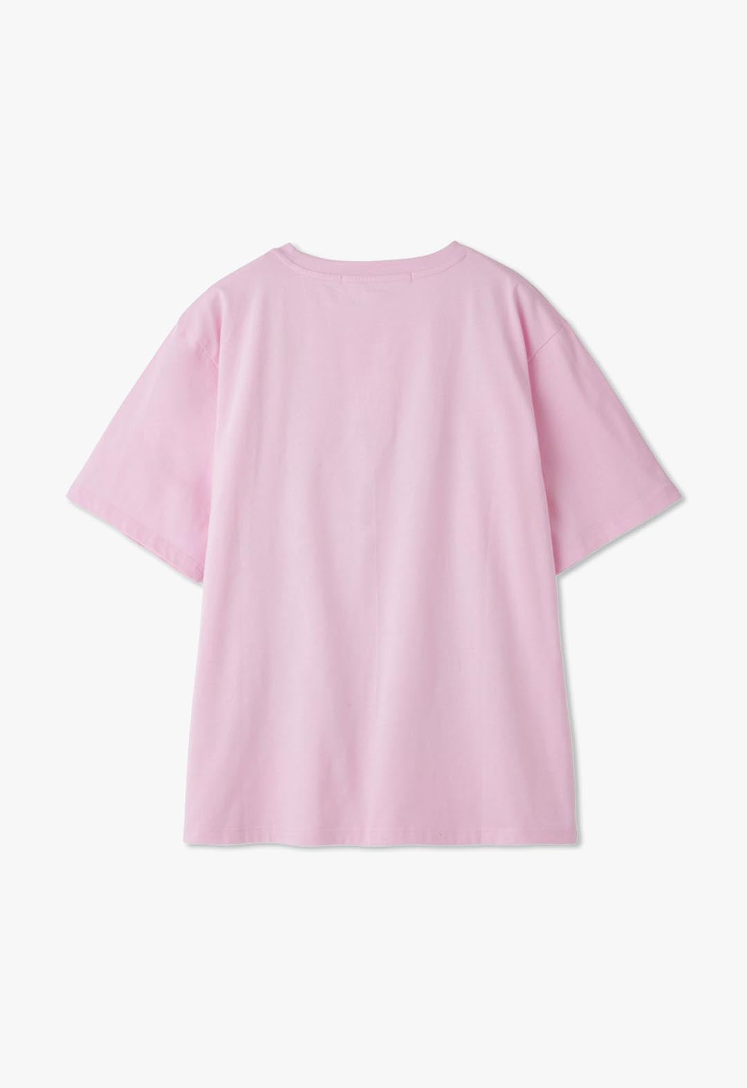 トロンプルイユプリントビッグTシャツ