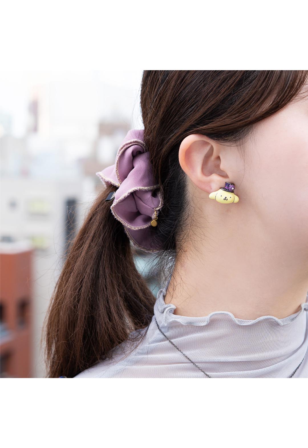 【限定BOX付】ANNA SUI×POMPOMPURIN ピアス