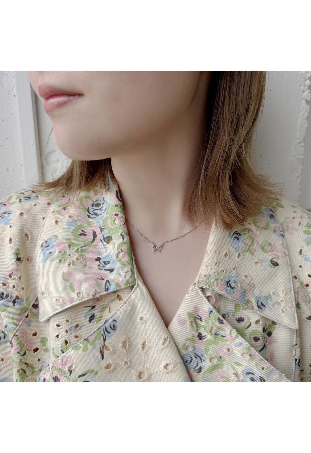 蝶モチーフ ネックレス
