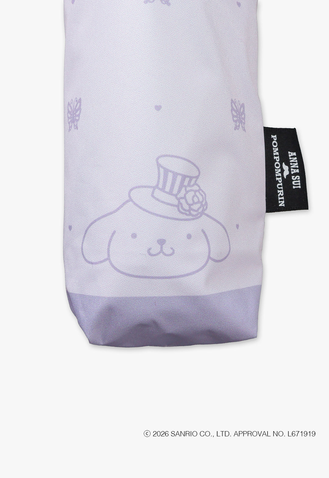ANNA SUI x Pompompurin All-Weather Folding Umbrella (Two-Tone Pompompurin)