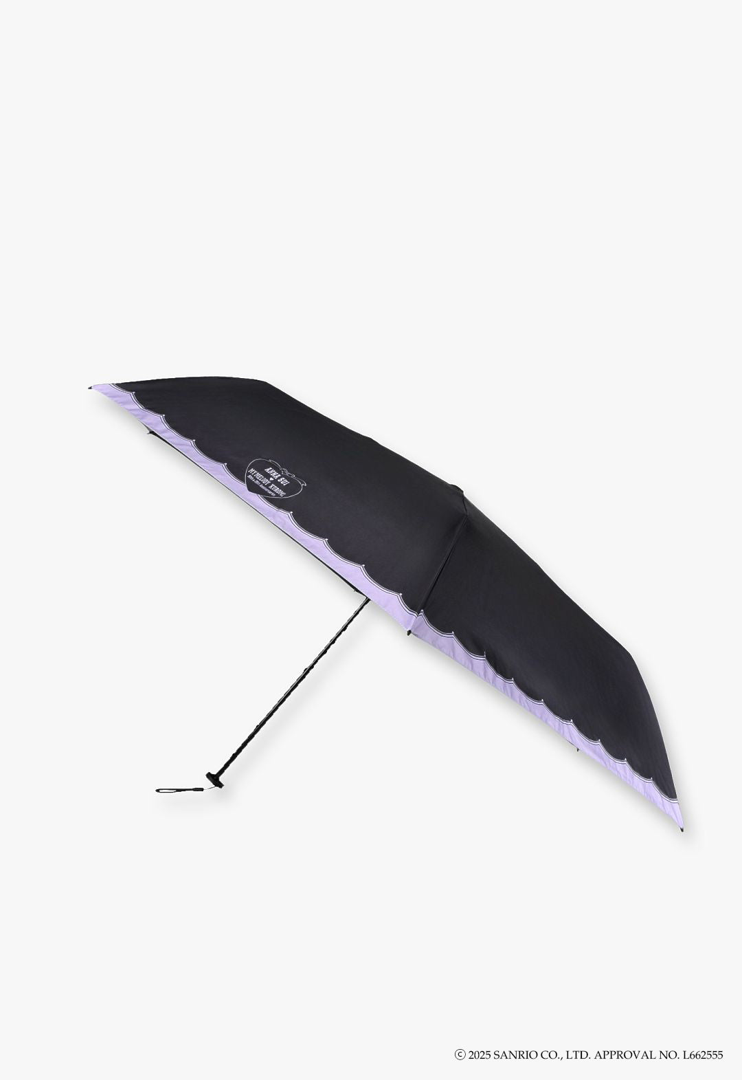 My Melody & Kuromi Folding Umbrella for Sun and Rain Silhouette