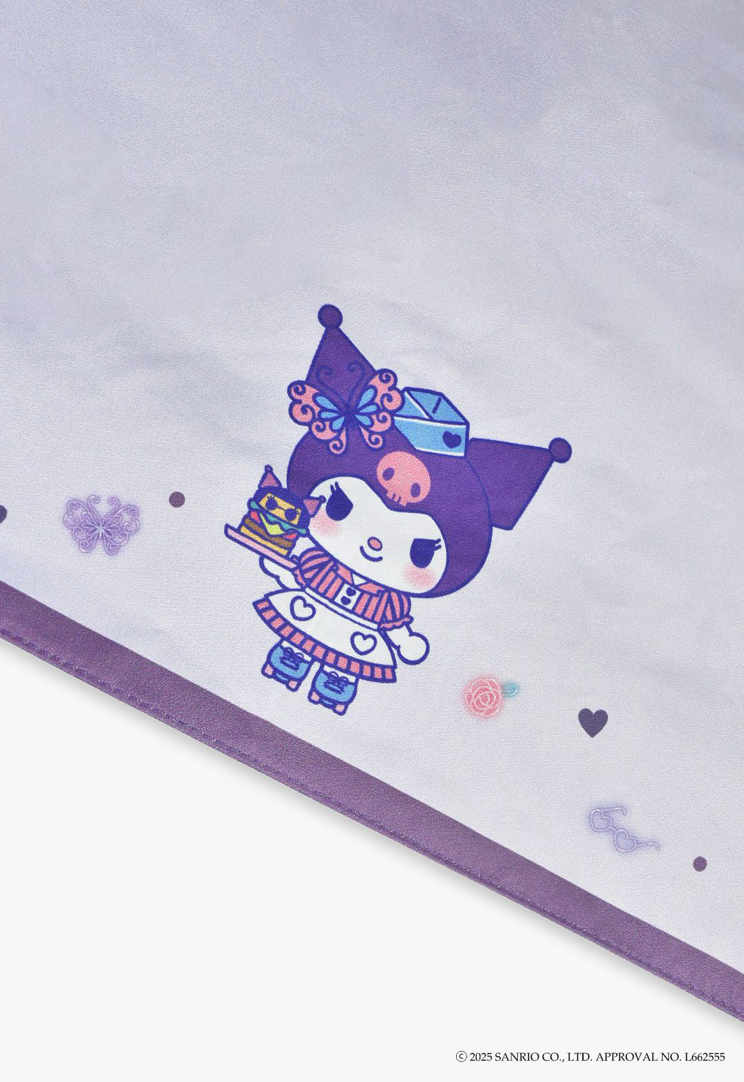 Kuromi Folding Umbrella for Sun and Rain