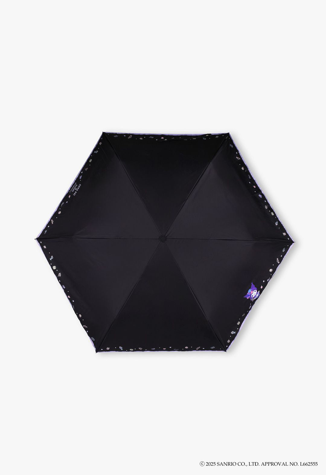 Kuromi Folding Umbrella for Sun and Rain