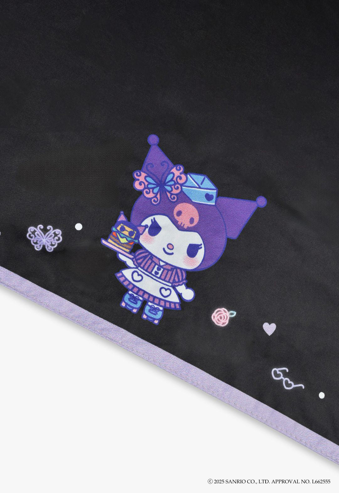 Kuromi Folding Umbrella for Sun and Rain