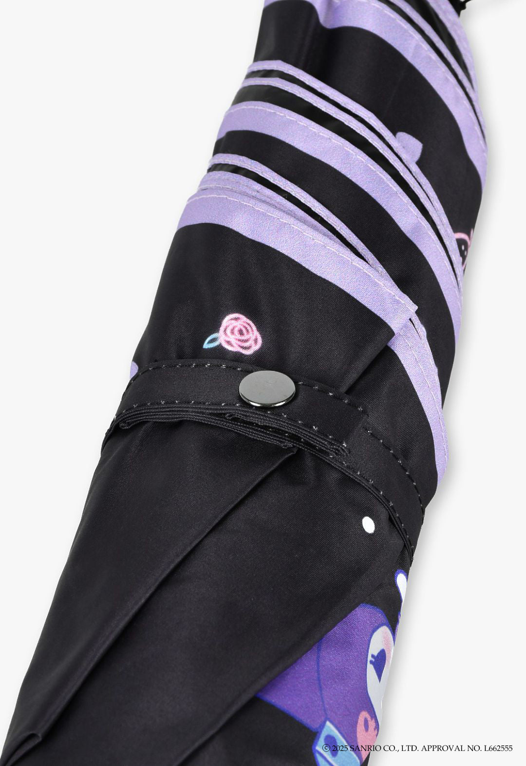 Kuromi Folding Umbrella for Sun and Rain