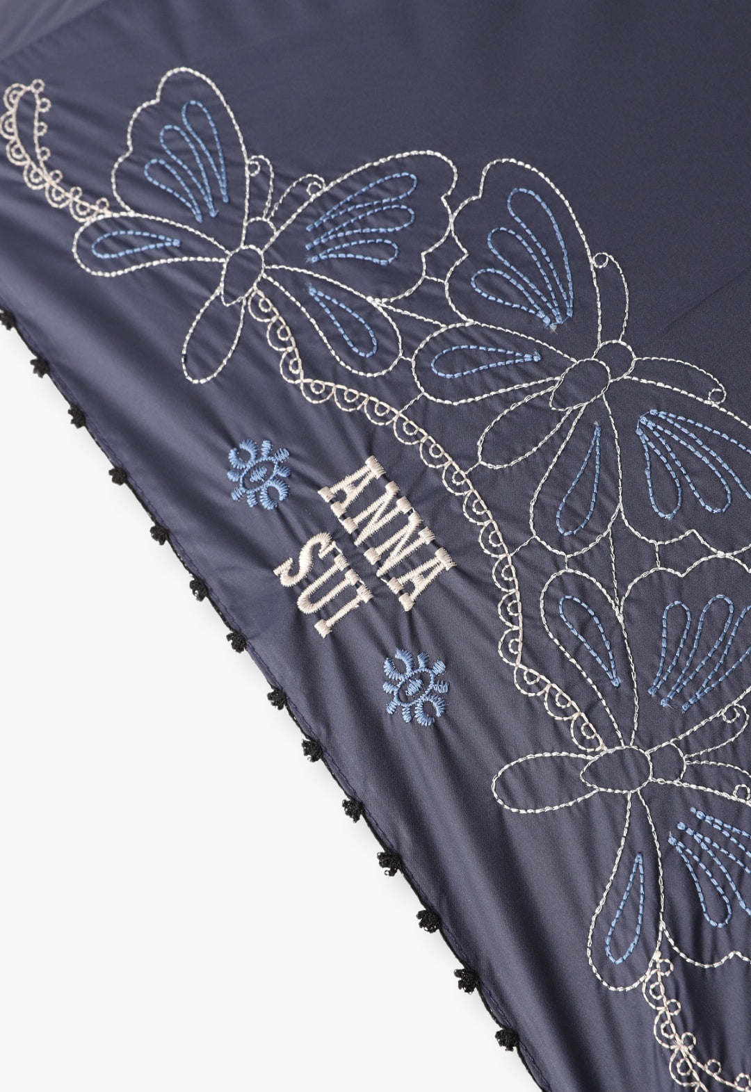 ラメ刺繍 晴雨兼用傘(ショート傘)