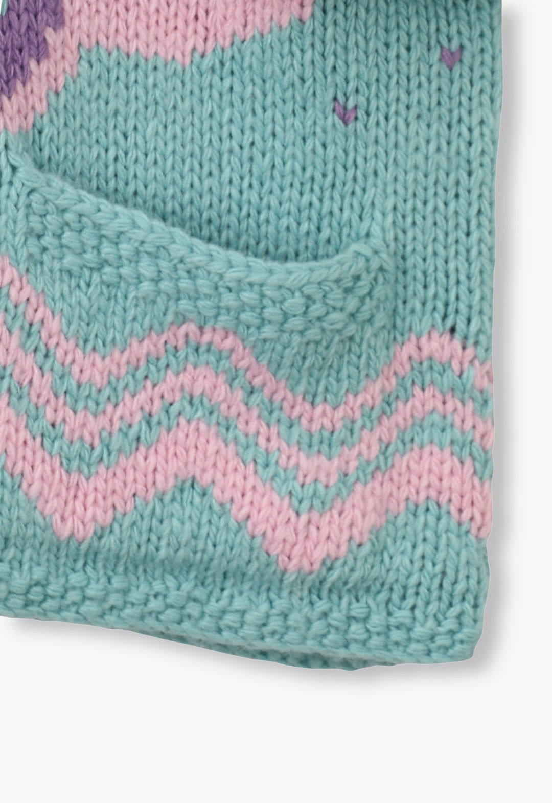 SEASHORE INTARSIA CARDIGAN