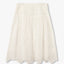 APPLIQUE LACE COMBO SKIRT