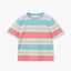 FLUORESCENT STRIPE KNITS TOP