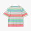 FLUORESCENT STRIPE KNITS TOP