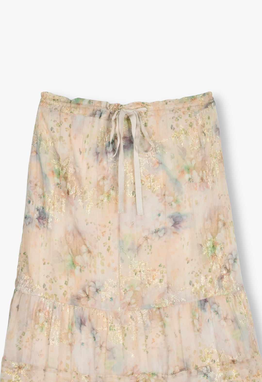 OASIS BLOOMS TIERED SKIRT