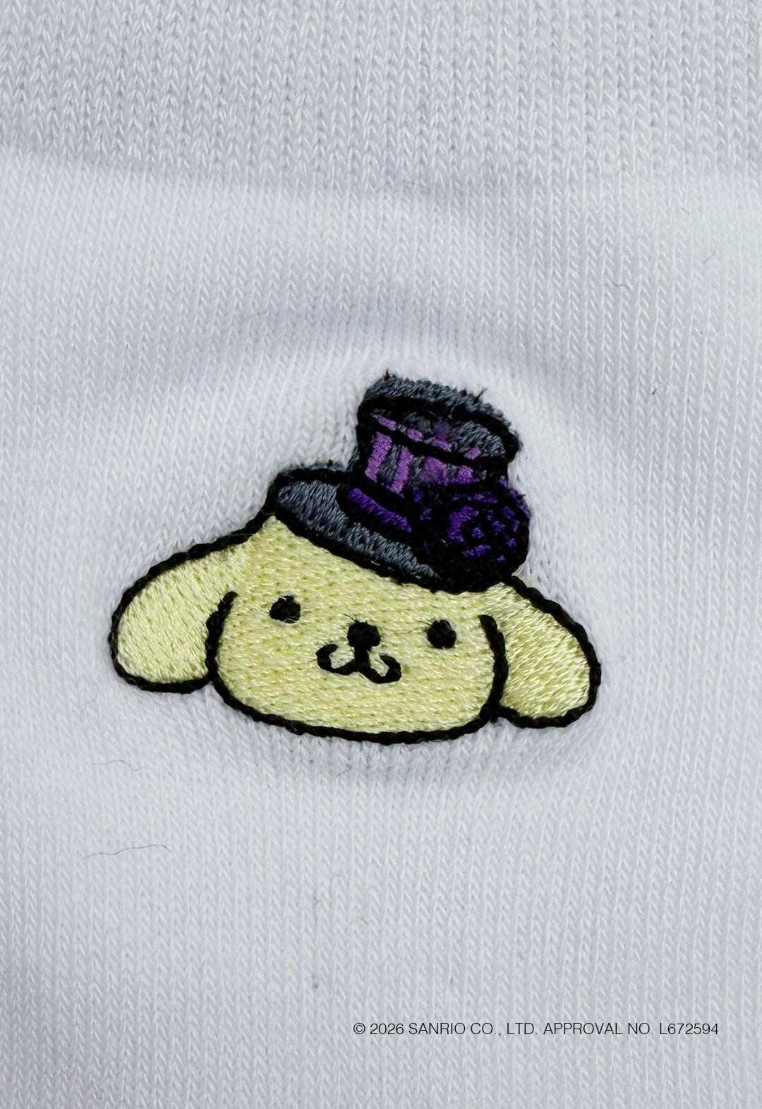 ポムポムプリンシシュウミドルソックス
