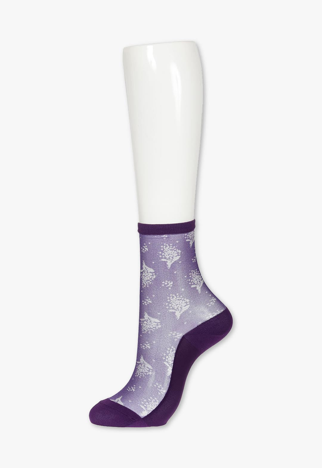 Flower Garden Sheer Socks