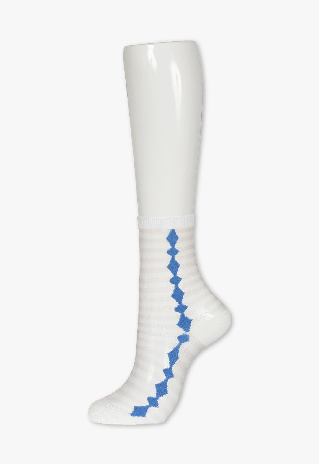 Prism Border Socks