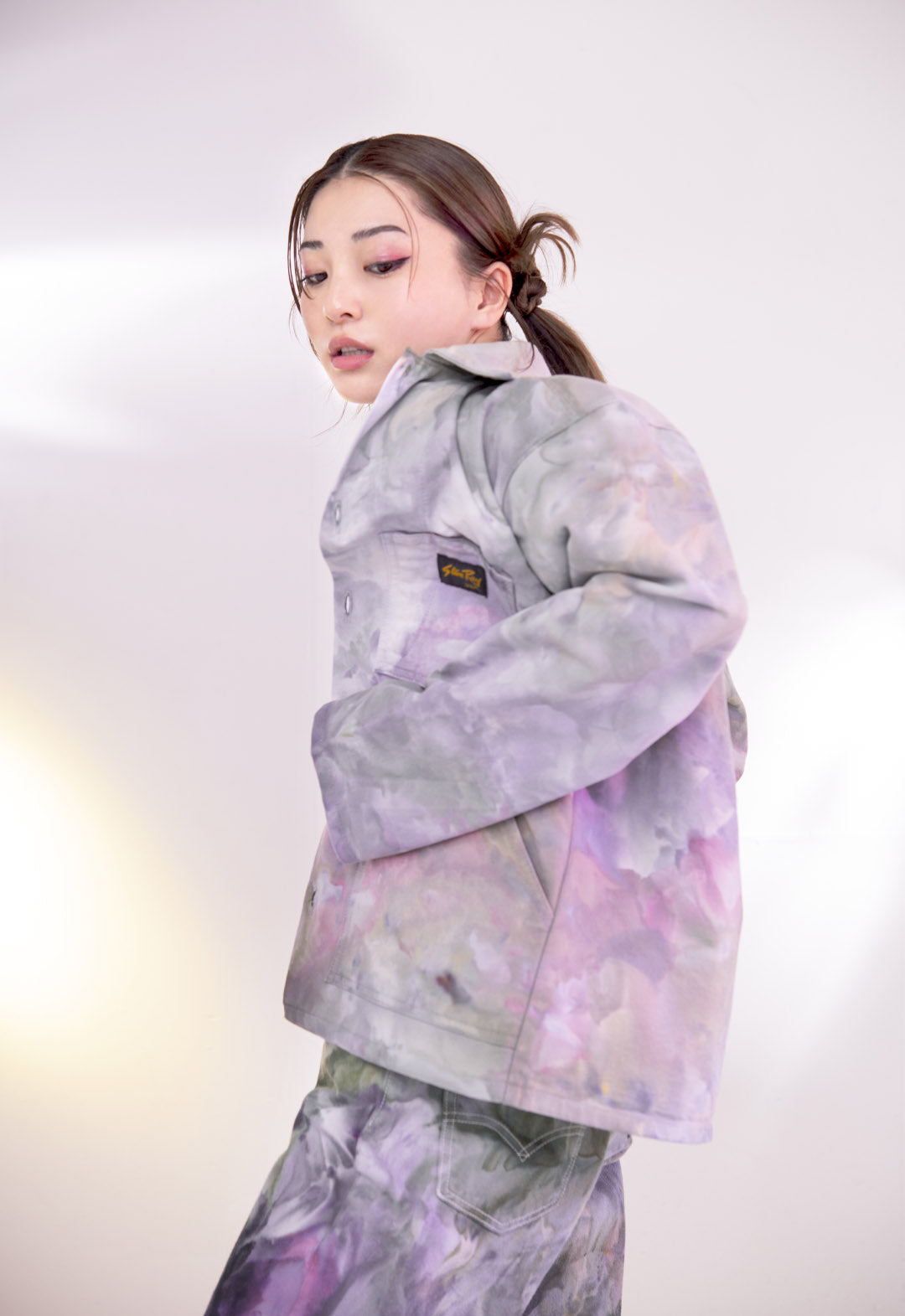 OCEAN TIE DYE JACKET