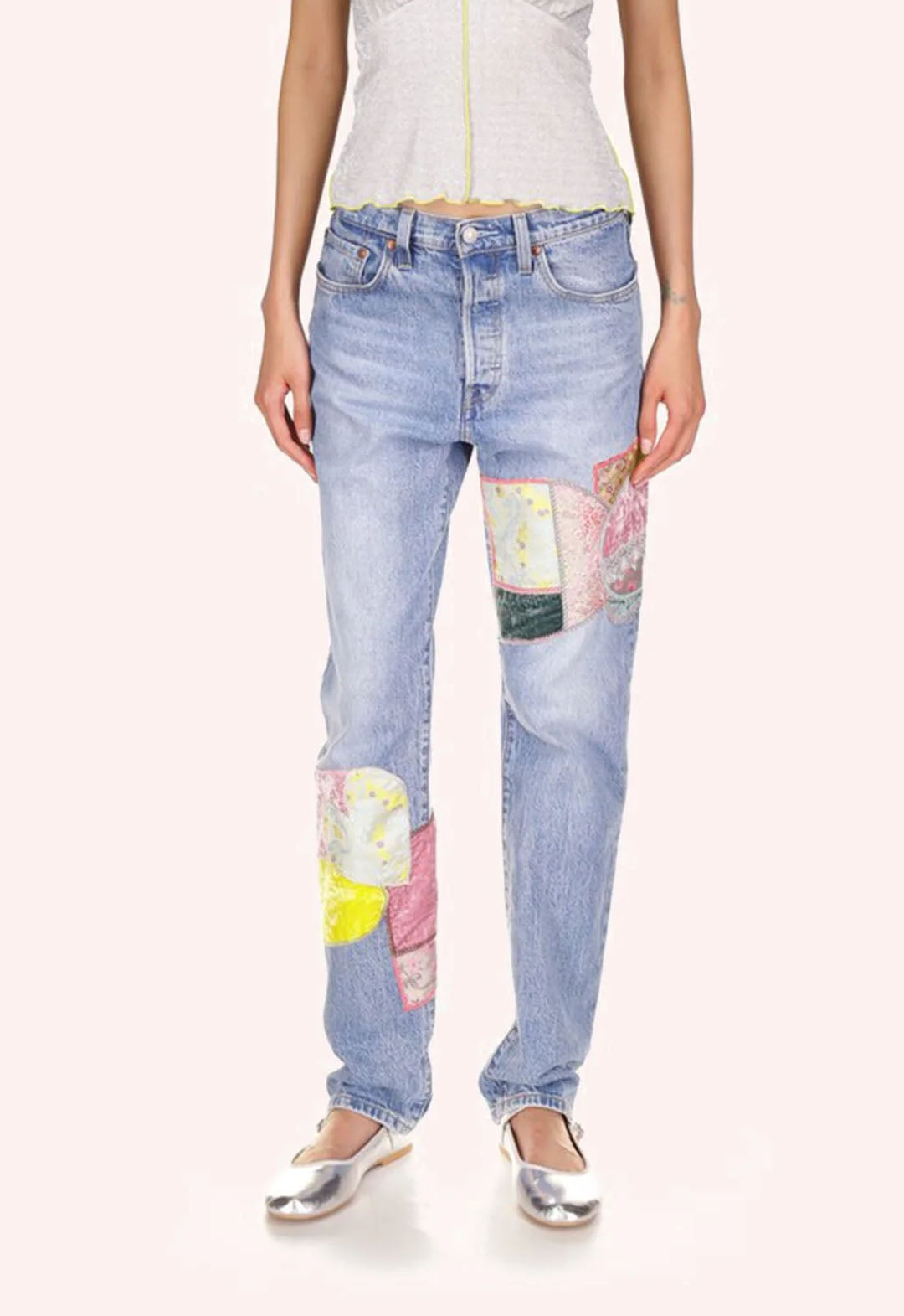 PATCHWORK JEANS
