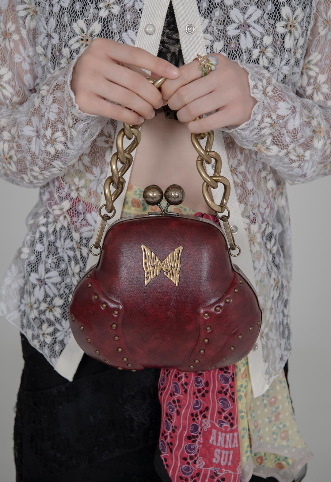 Butterfly Bag (CASSIS RED)