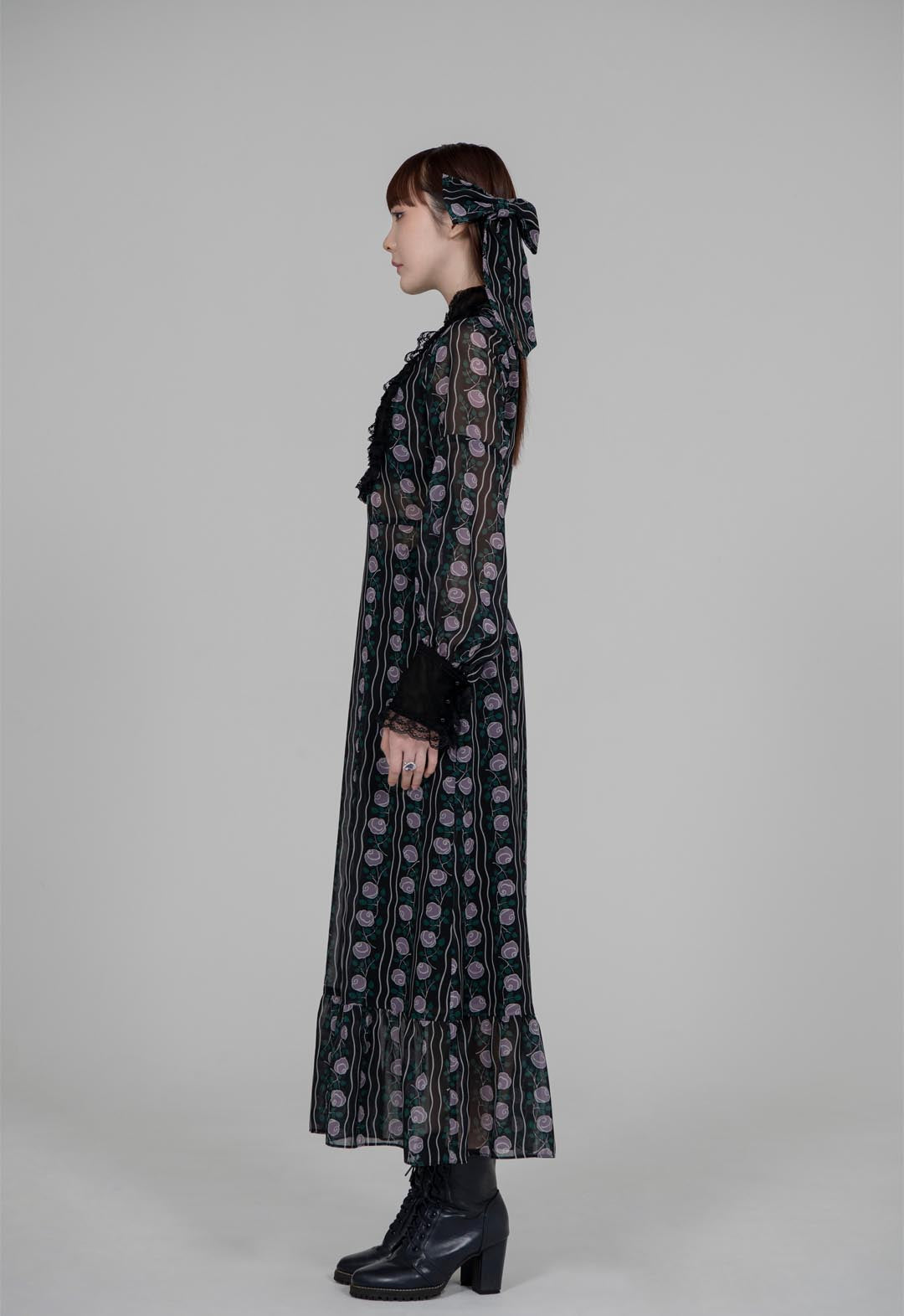 ROSETTI CHIFFON VICTORIAN BIB DRESS