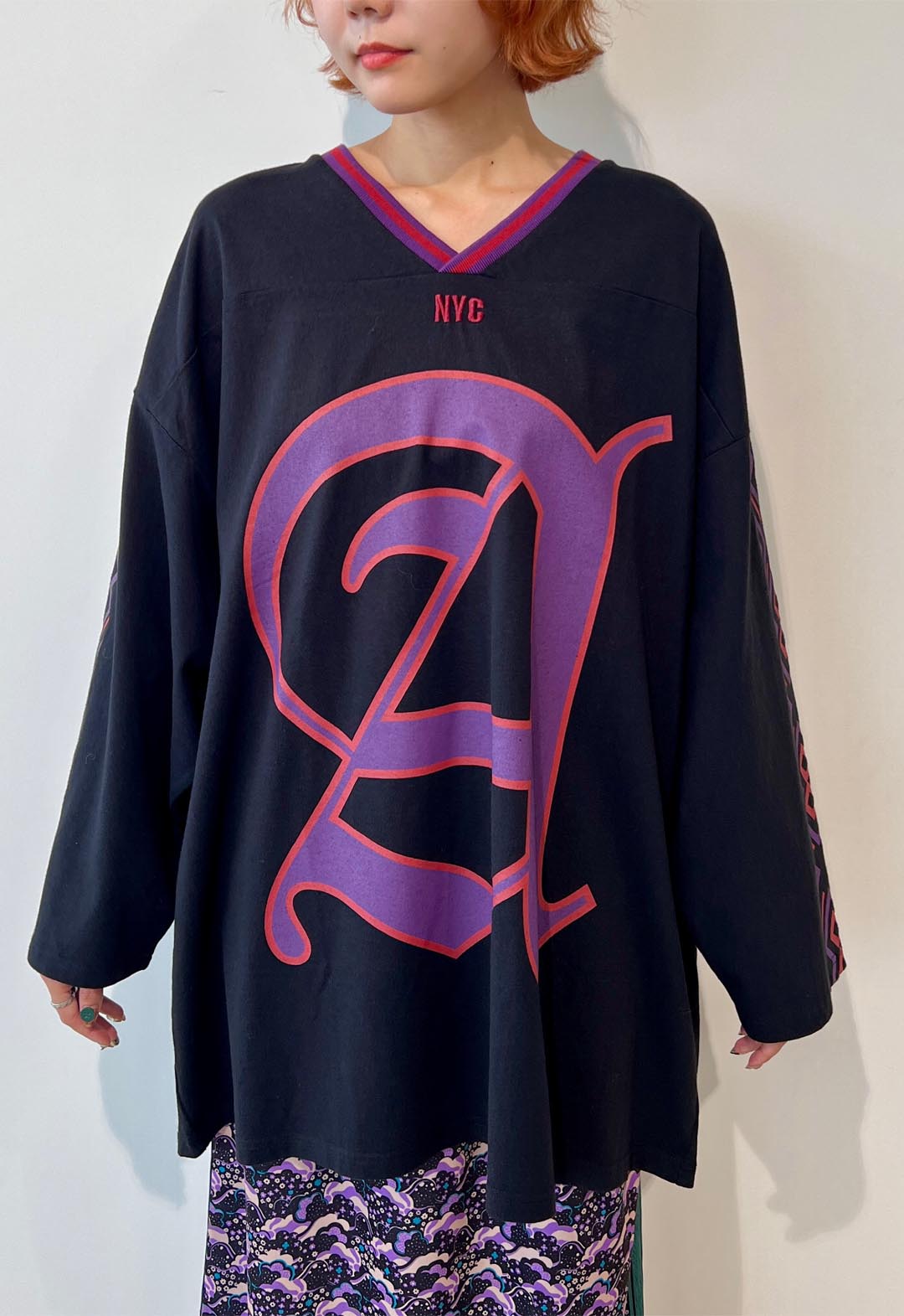 BIG A TRIBE ロングTシャツ ブラック