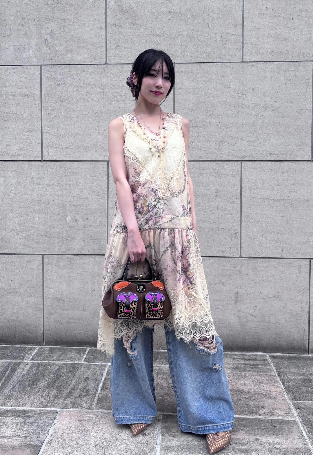 SPIRIT BLOOM CHIFFON DRESS