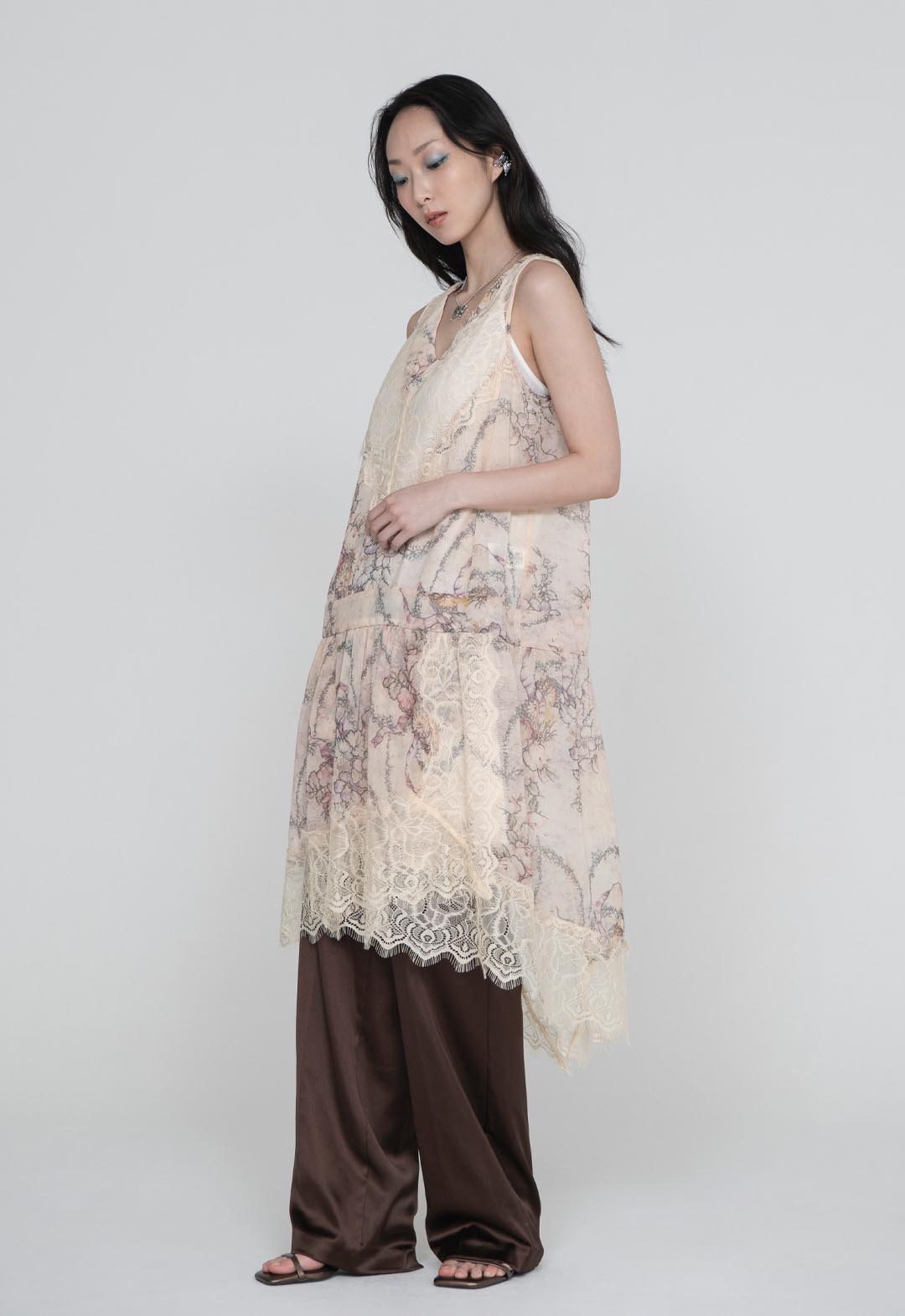 SPIRIT BLOOM CHIFFON DRESS