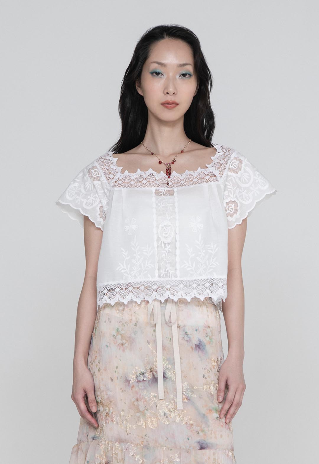 COTTAGE ROSE TOP