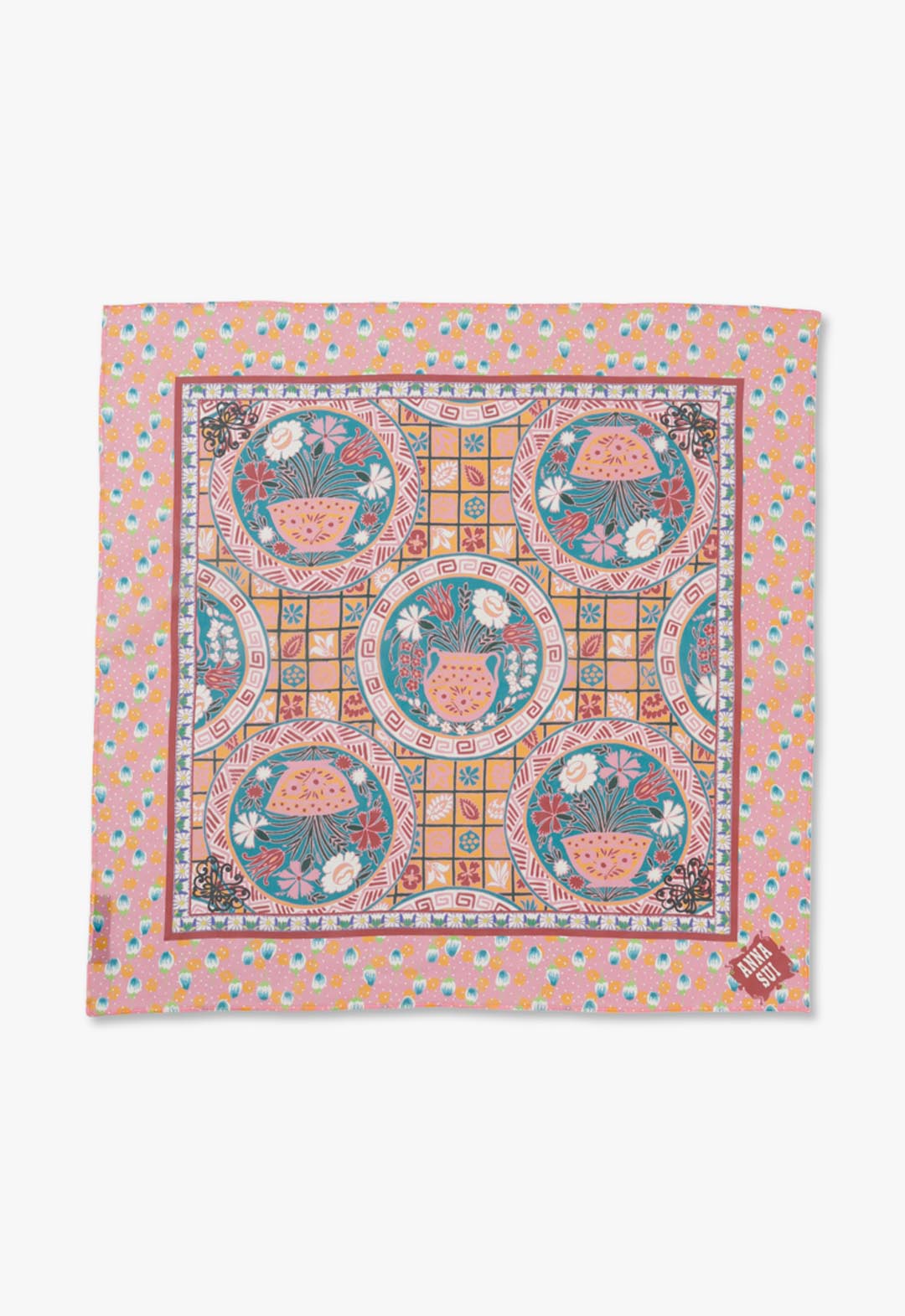 Silk Print Petite Scarf