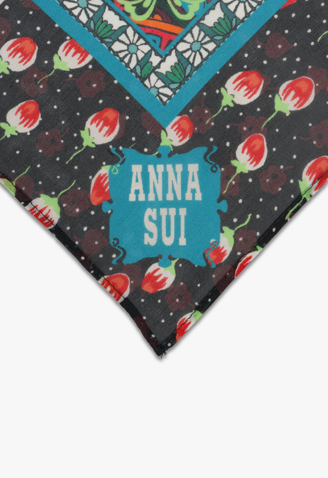 Silk Print Petite Scarf