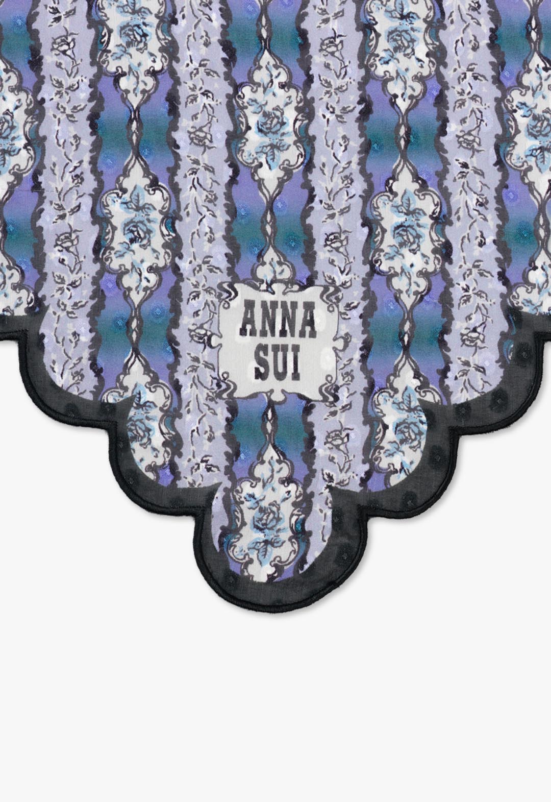 Silk rayon petite long scarf