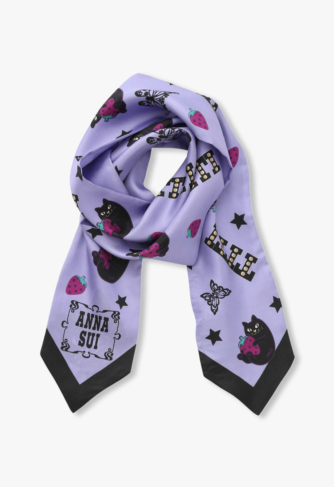 Silk Narrow Scarf