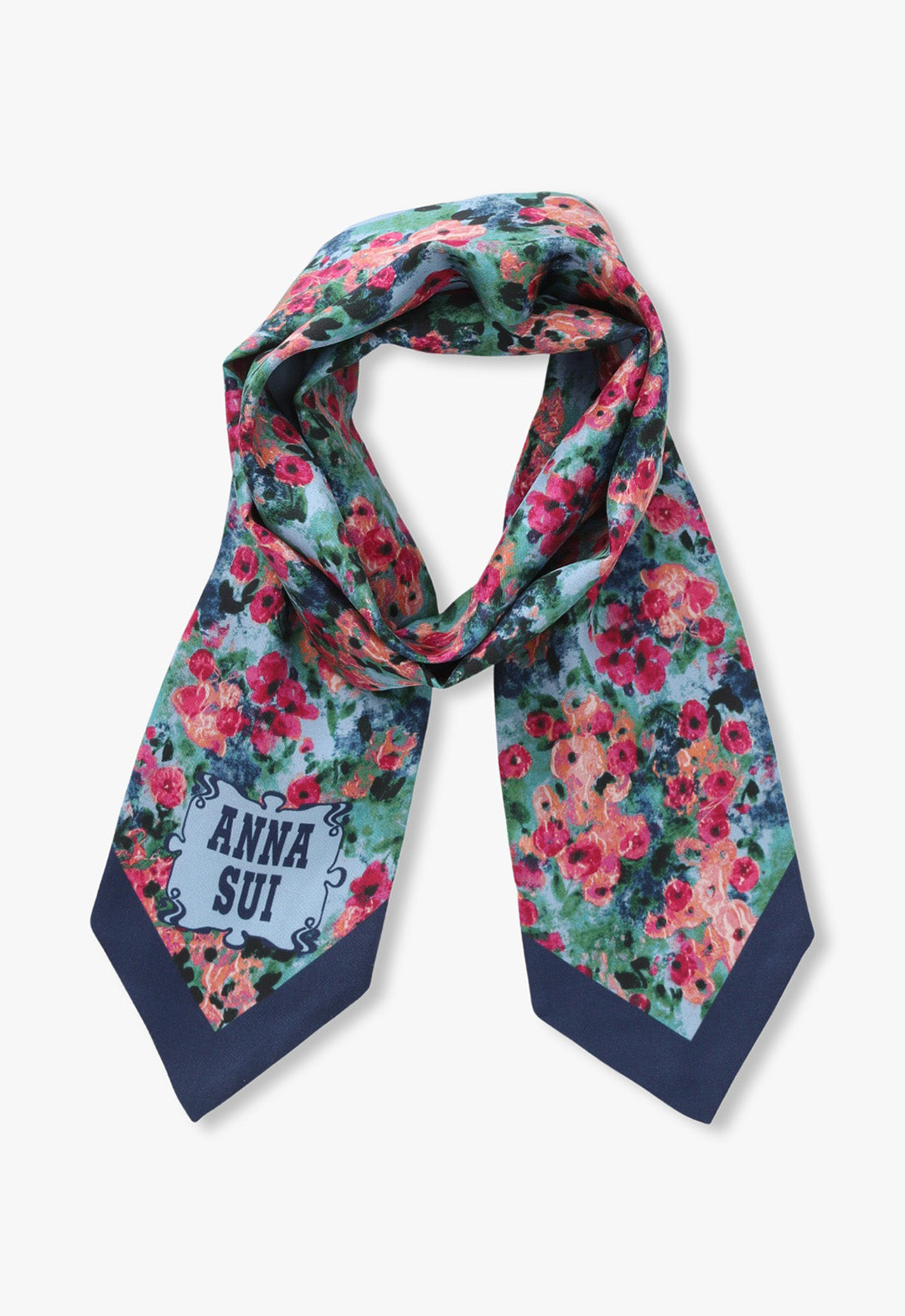 Silk Narrow Scarf