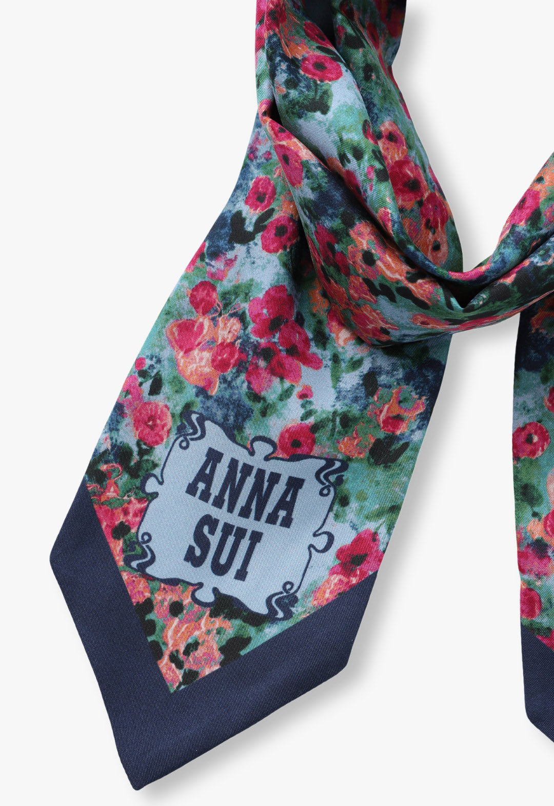 Silk Narrow Scarf
