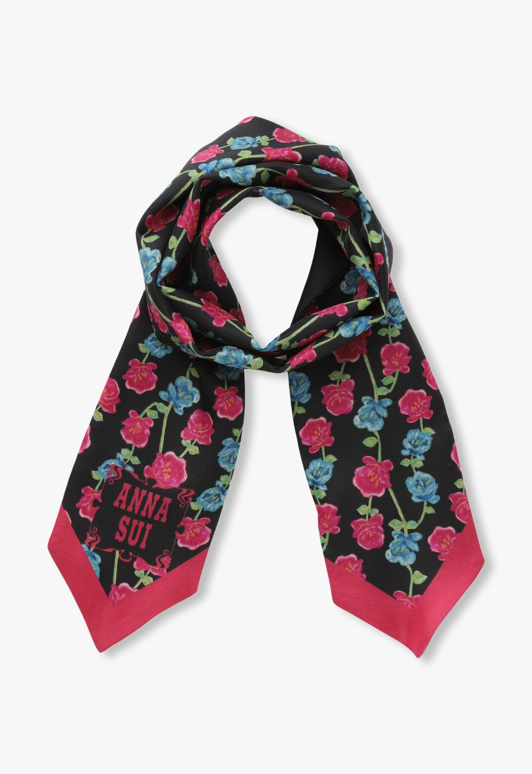 Silk Narrow Scarf