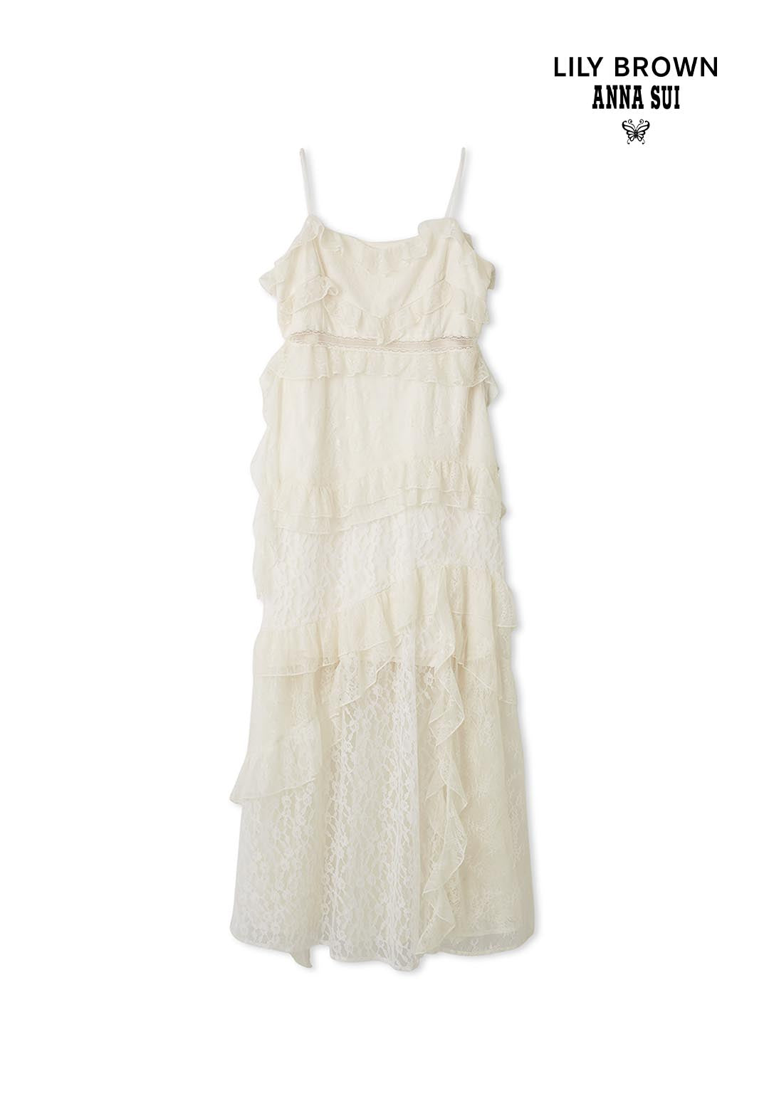 【LILY BROWN ×ANNA SUI】レースロングドレス
