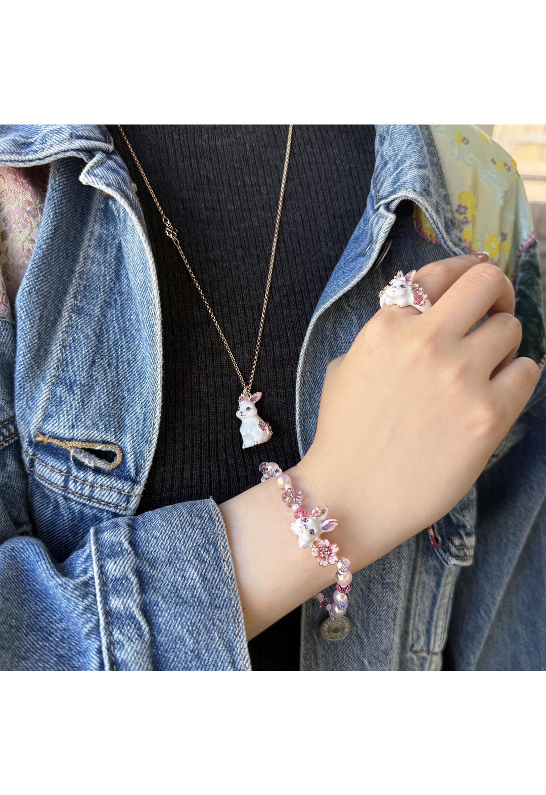 うさぎモチーフ ブレスレット