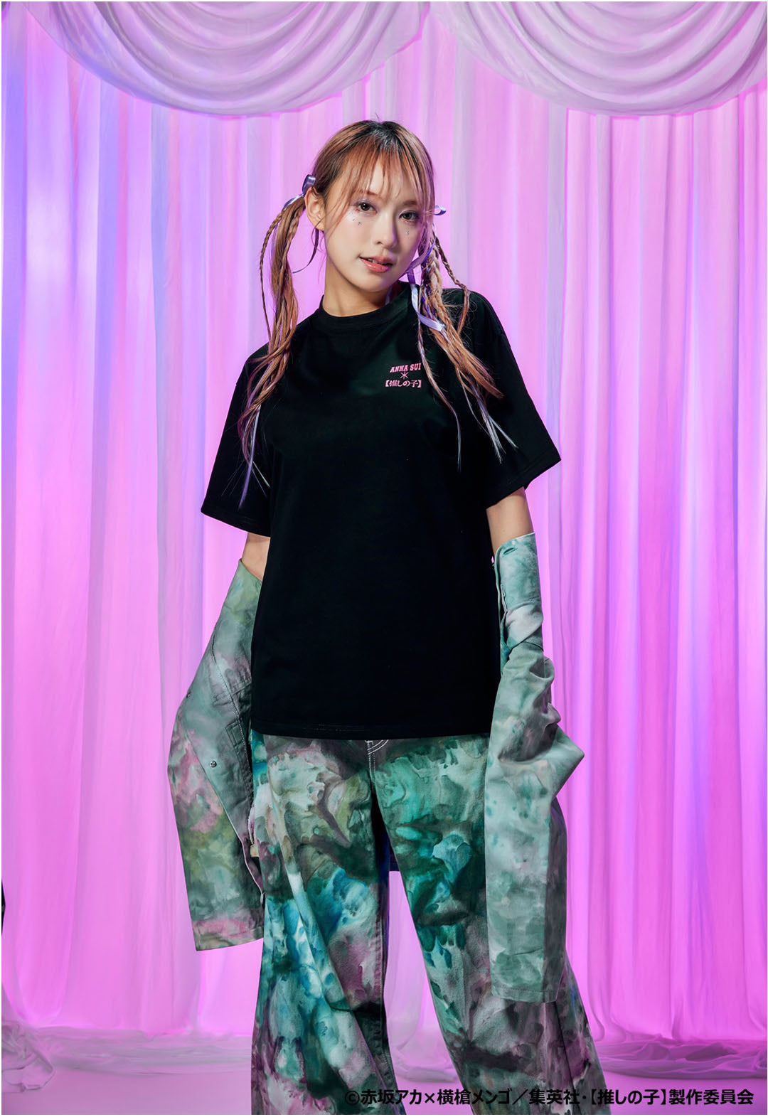 【推しの子】×ANNA SUI キャラクターTシャツ(アイ)