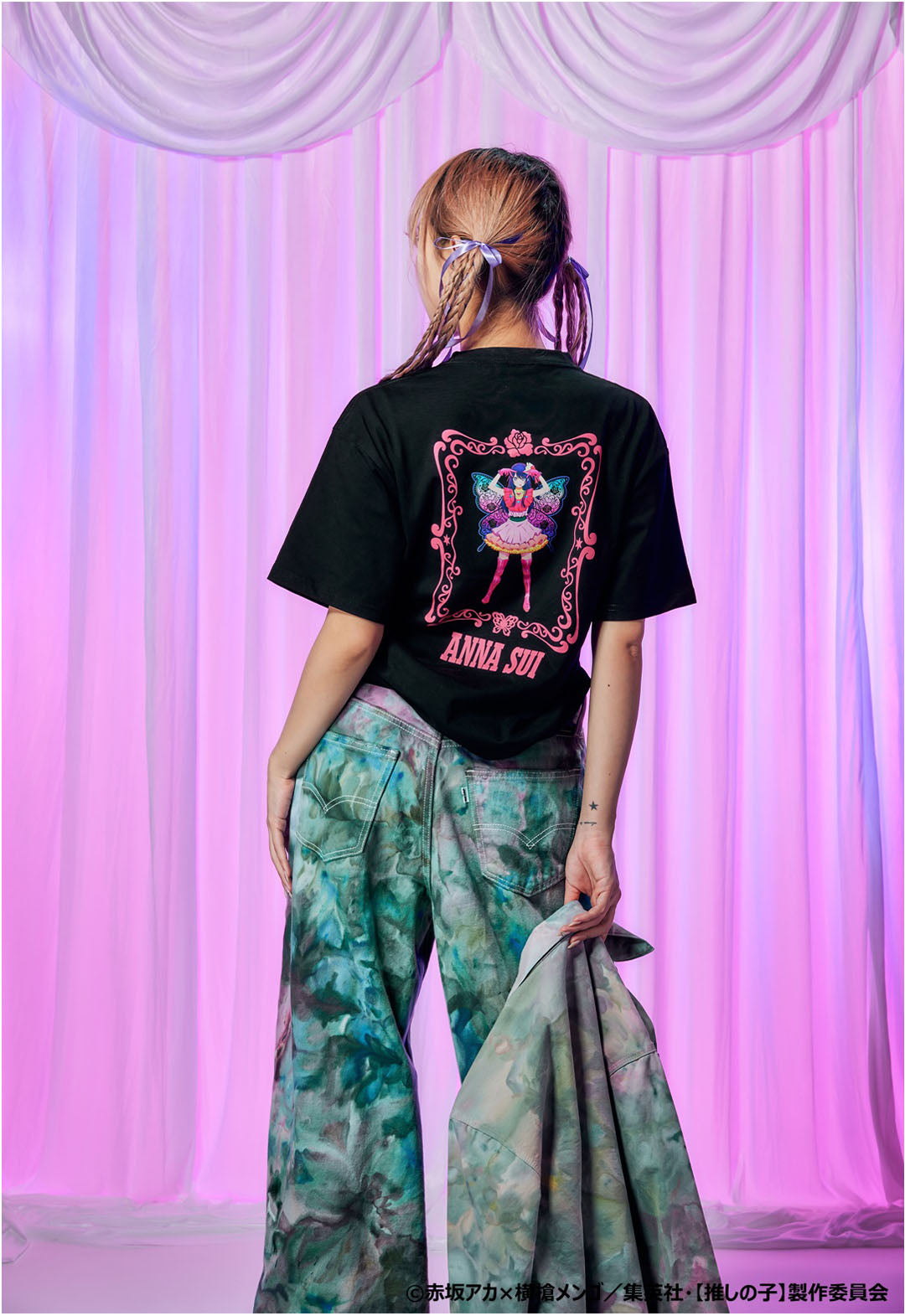 【推しの子】×ANNA SUI キャラクターTシャツ(アイ)