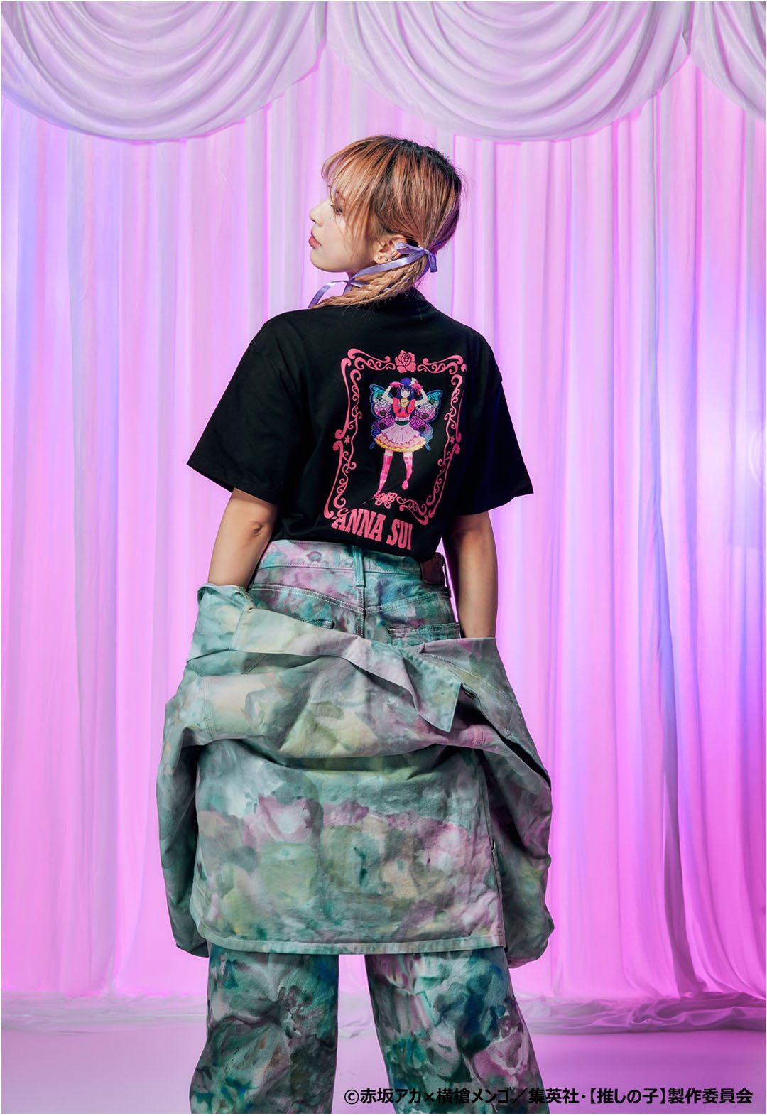 【推しの子】×ANNA SUI キャラクターTシャツ(アイ)