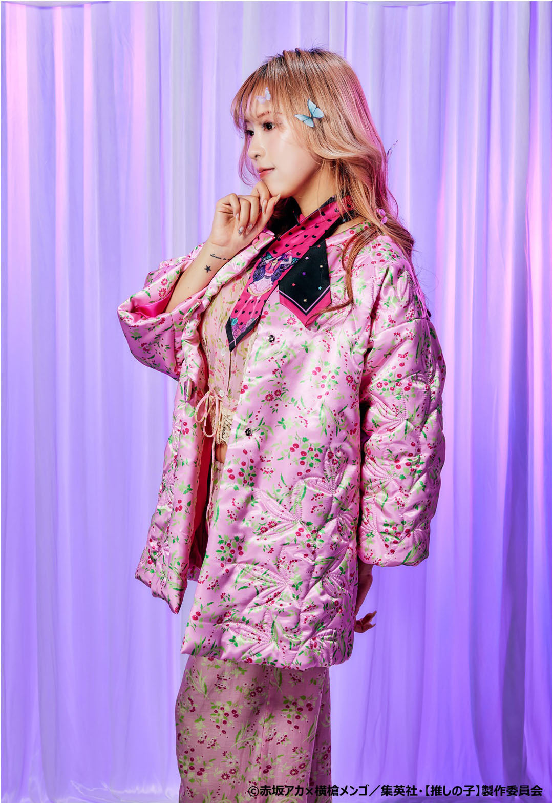 【推しの子】×ANNA SUI スカーフ(アイ・フューシャ)