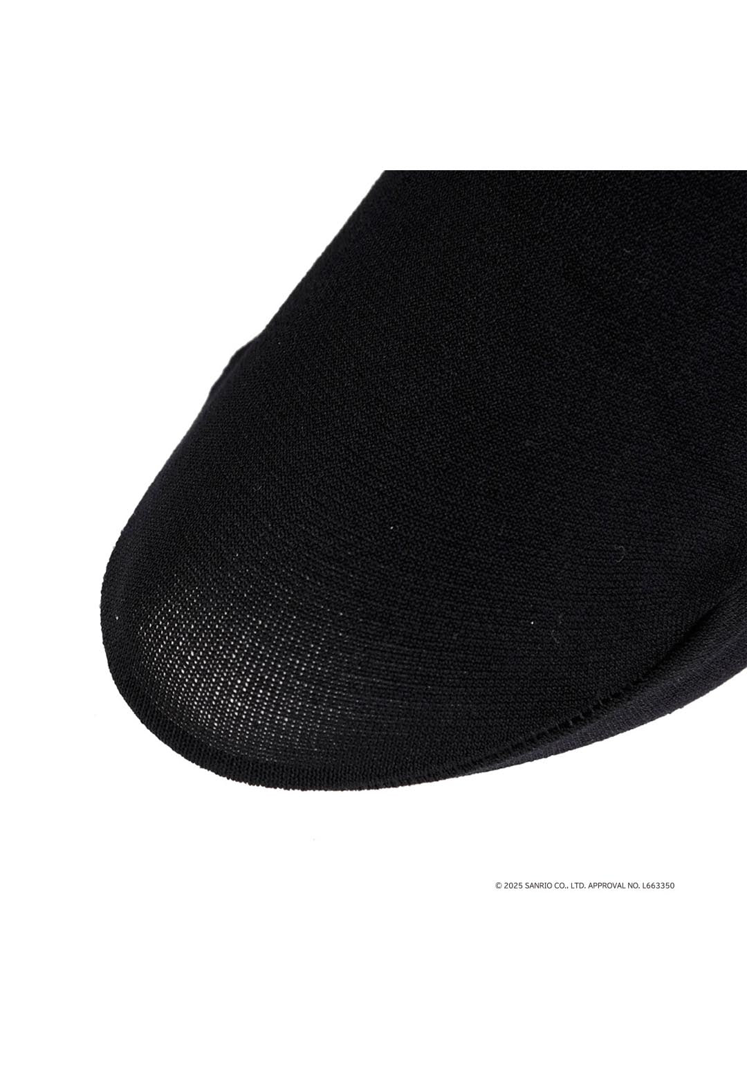 Kuromi & My Melody tights with gold embroidery