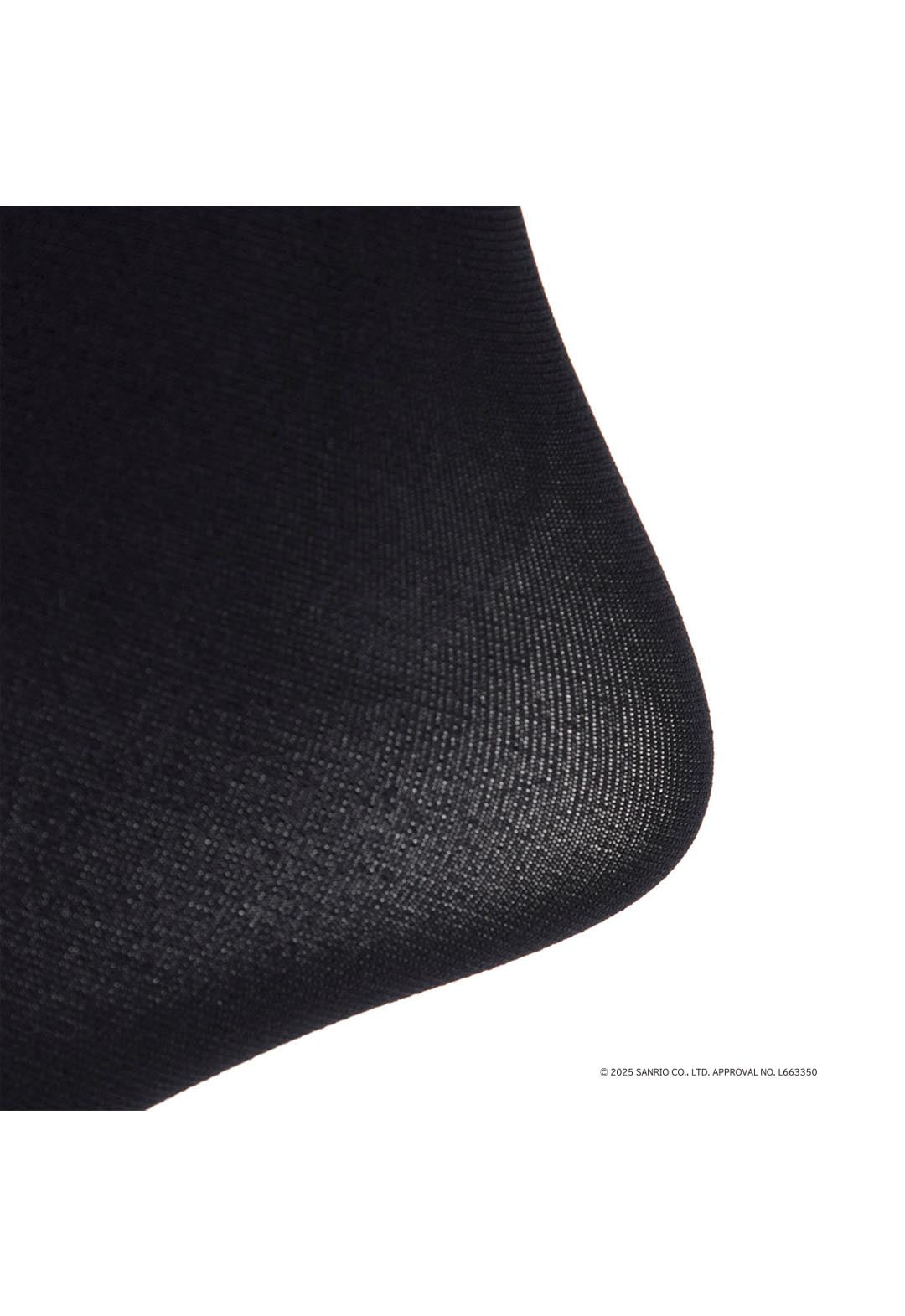 Kuromi & My Melody tights with gold embroidery