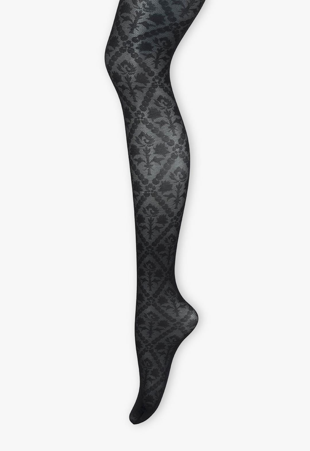Floral Wallpaper Tights