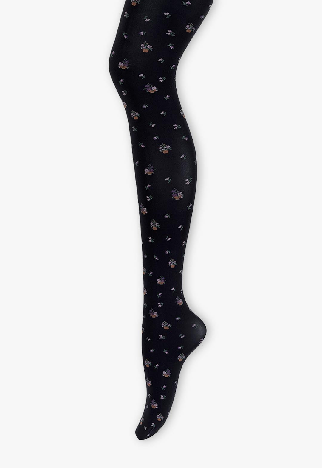 Floating Flower Pot Tights