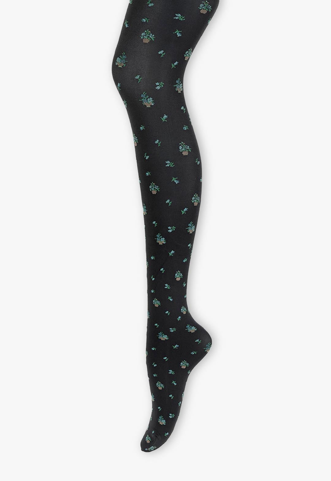 Floating Flower Pot Tights