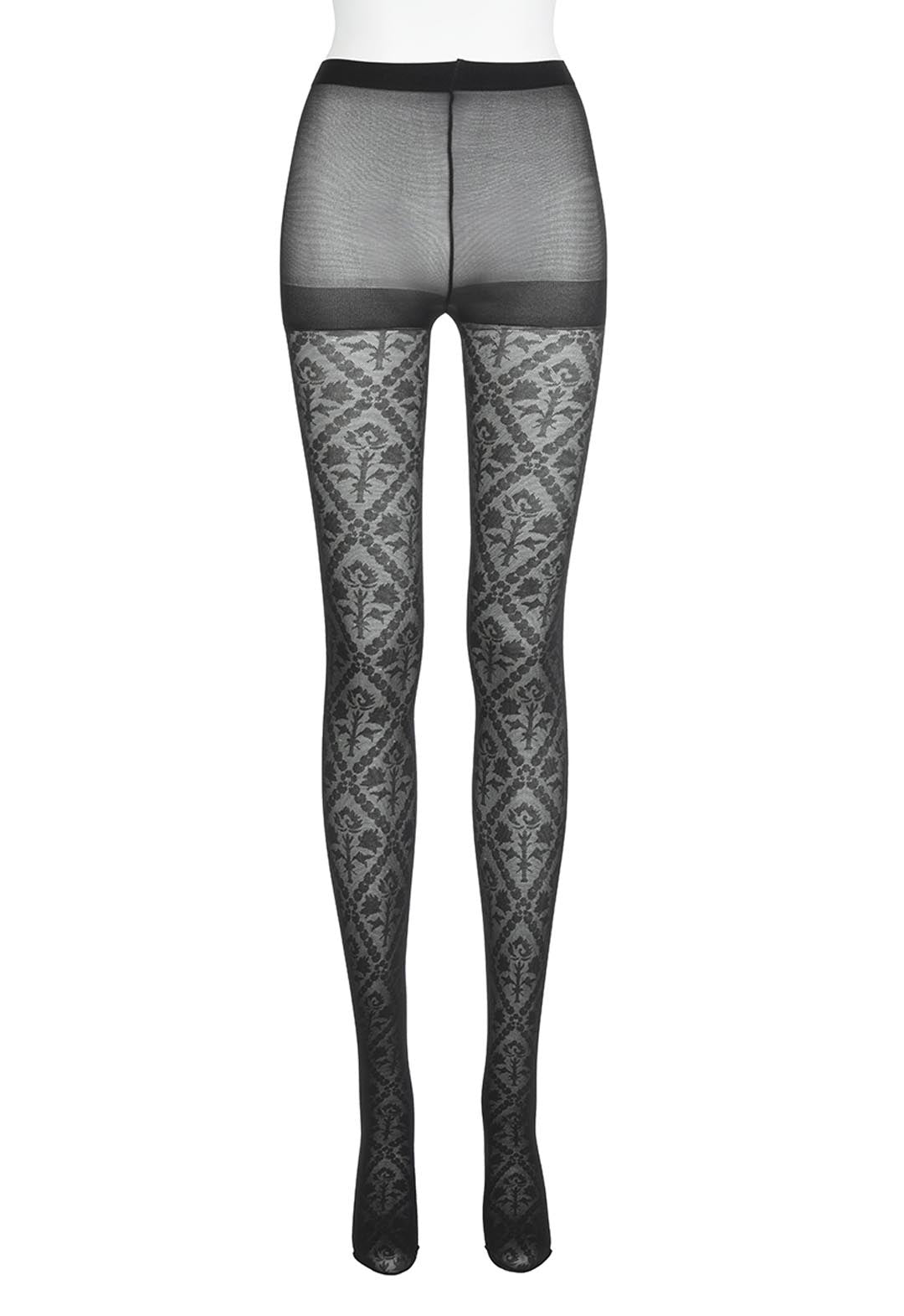 Floral Wallpaper Tights