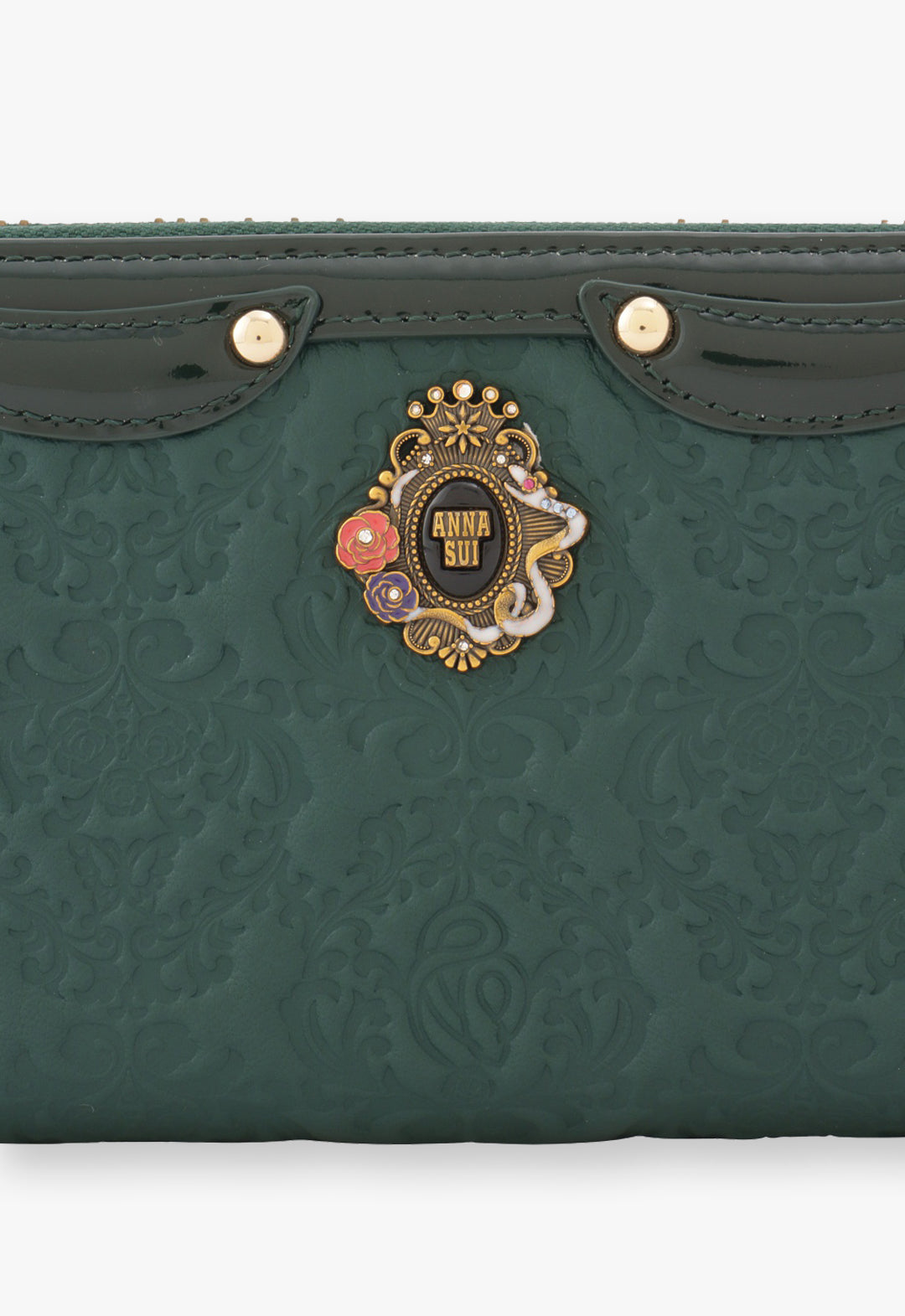 Serpent Round Long Wallet