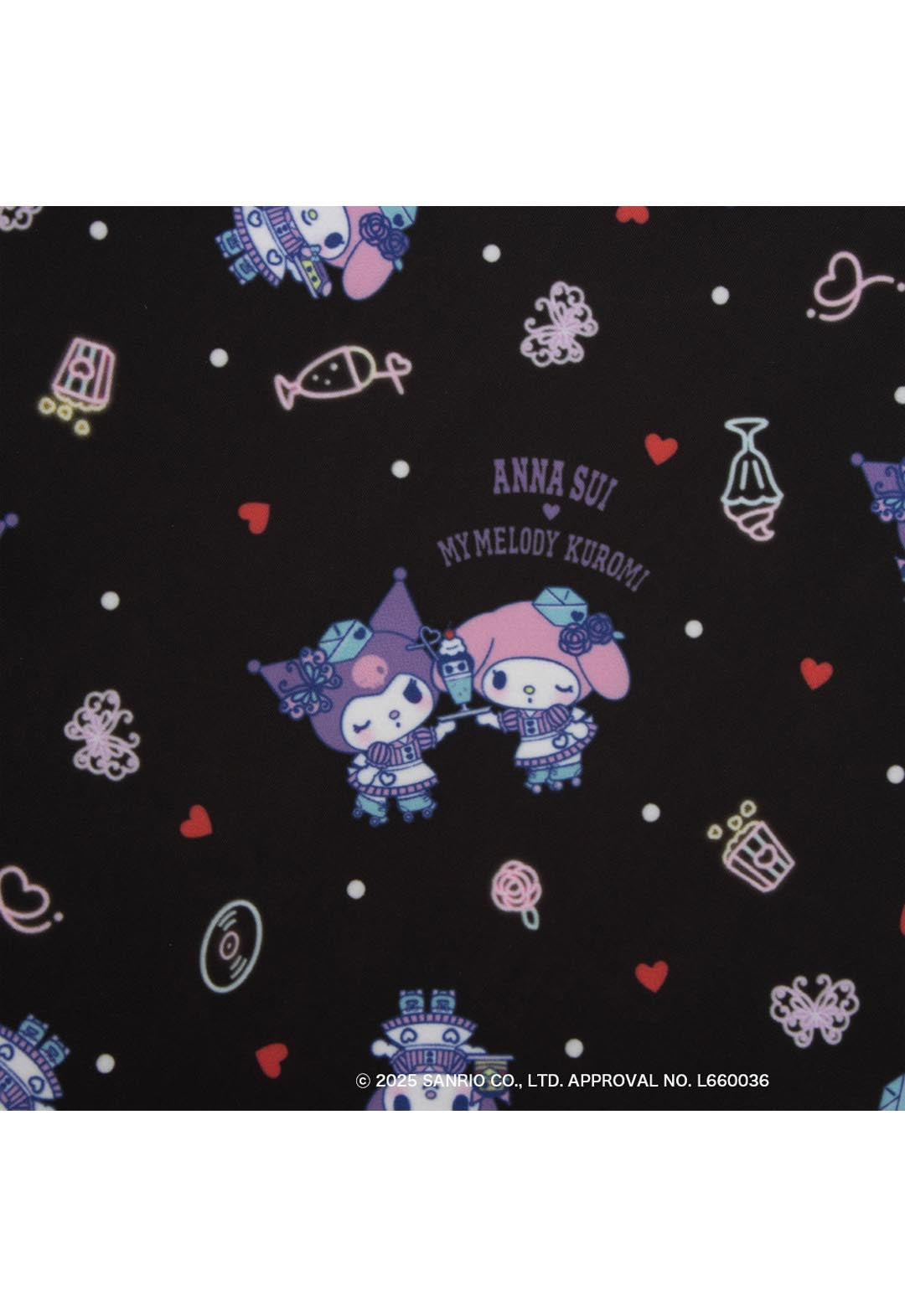 ANNA SUI × MY MELODY & KUROMI トートバッグ