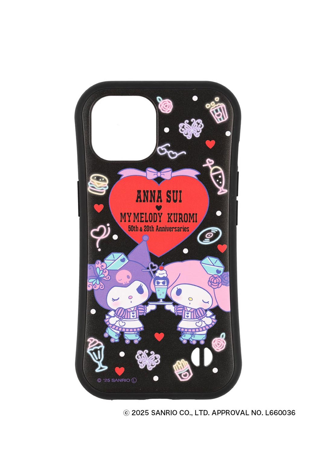 ANNA SUI × MY MELODY & KUROMI iPhoneケース