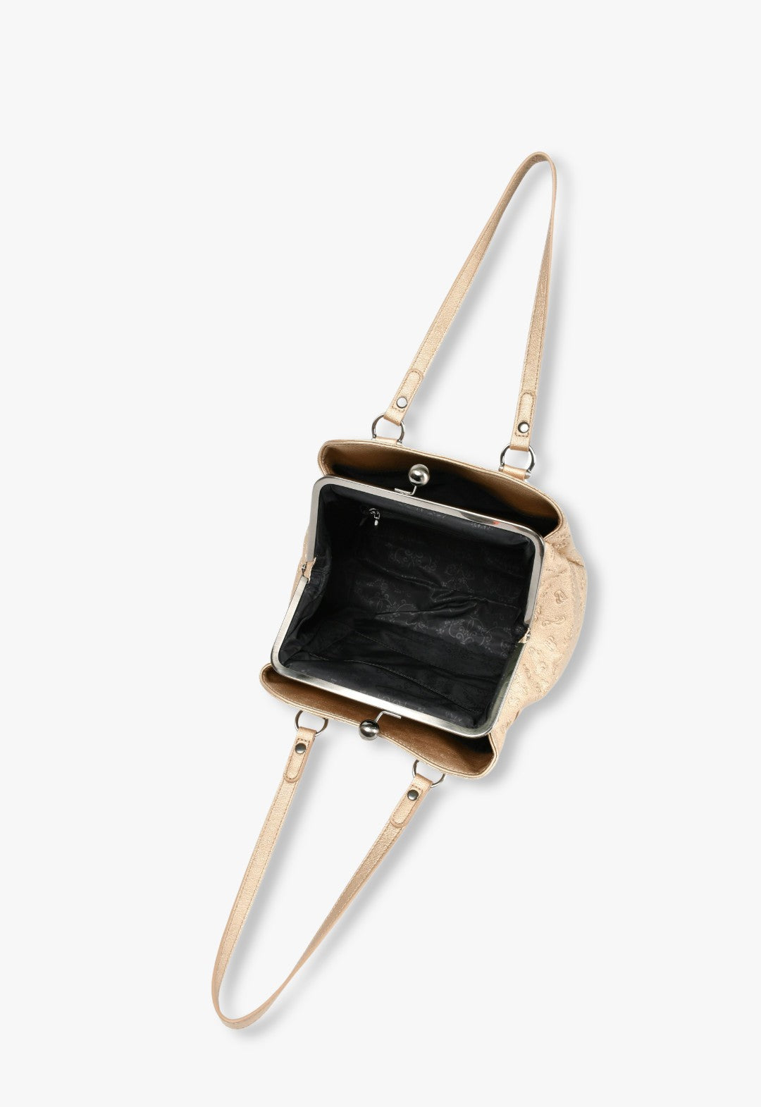 【オンライン限定】ノーブル 2way口金ハンドバッグ